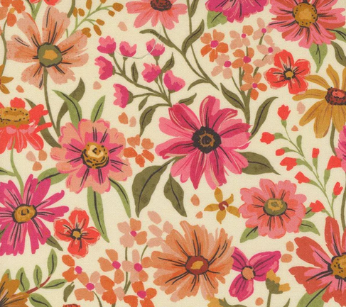 Image de ''Sagewood'' par Crystal Manning - Fleurs des bois / Coton 1/2 m