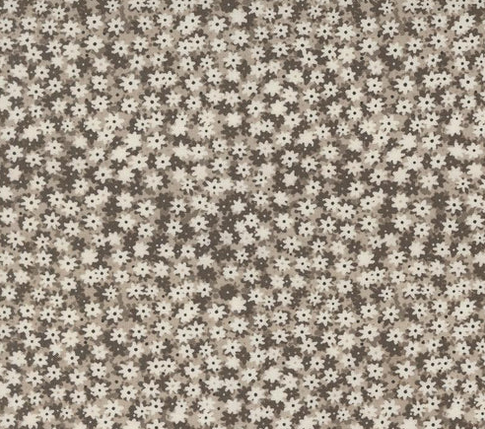 Image de ''Bee Garden'' par Gingiber - Fleurs Timides / Coton 1/2 m