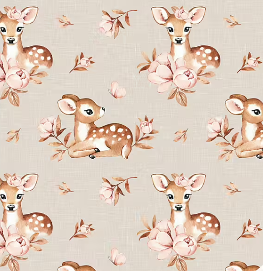 Image de Joli cerf - Jersey 1/2 m