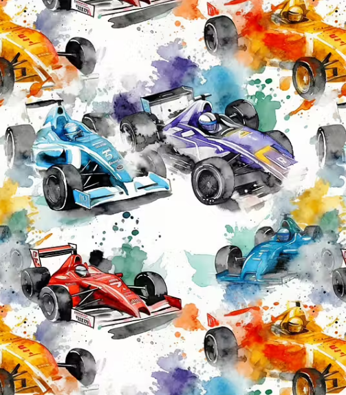 Image de Formule 1 - French Terry 1/2 m