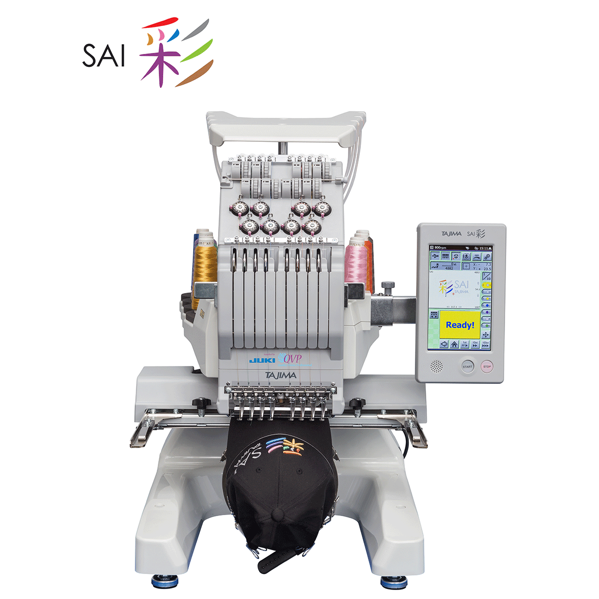 Image de Juki Tajima Sai - Machine à broder professionnel 8 aiguilles