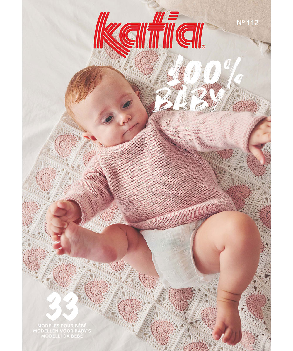 Image de KATIA 100% Baby #112 : 33 Modèles pour bébé Printemps / Été