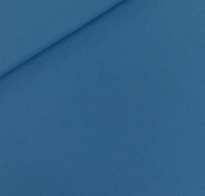 Image de Bleu C&ocirc;te Pacifique - French Terry SYAS 1/2 m