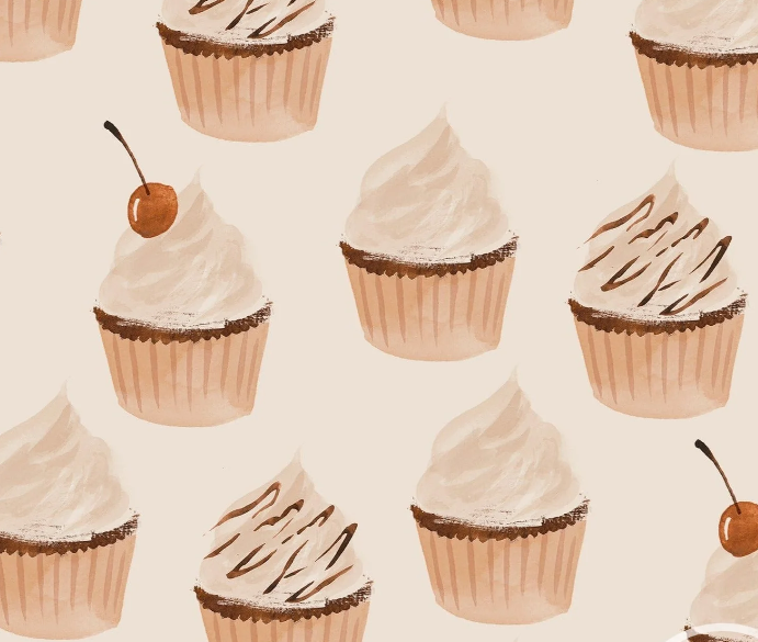 Image de Muffin au lait de poule - Coton Gabardine 1/2 m