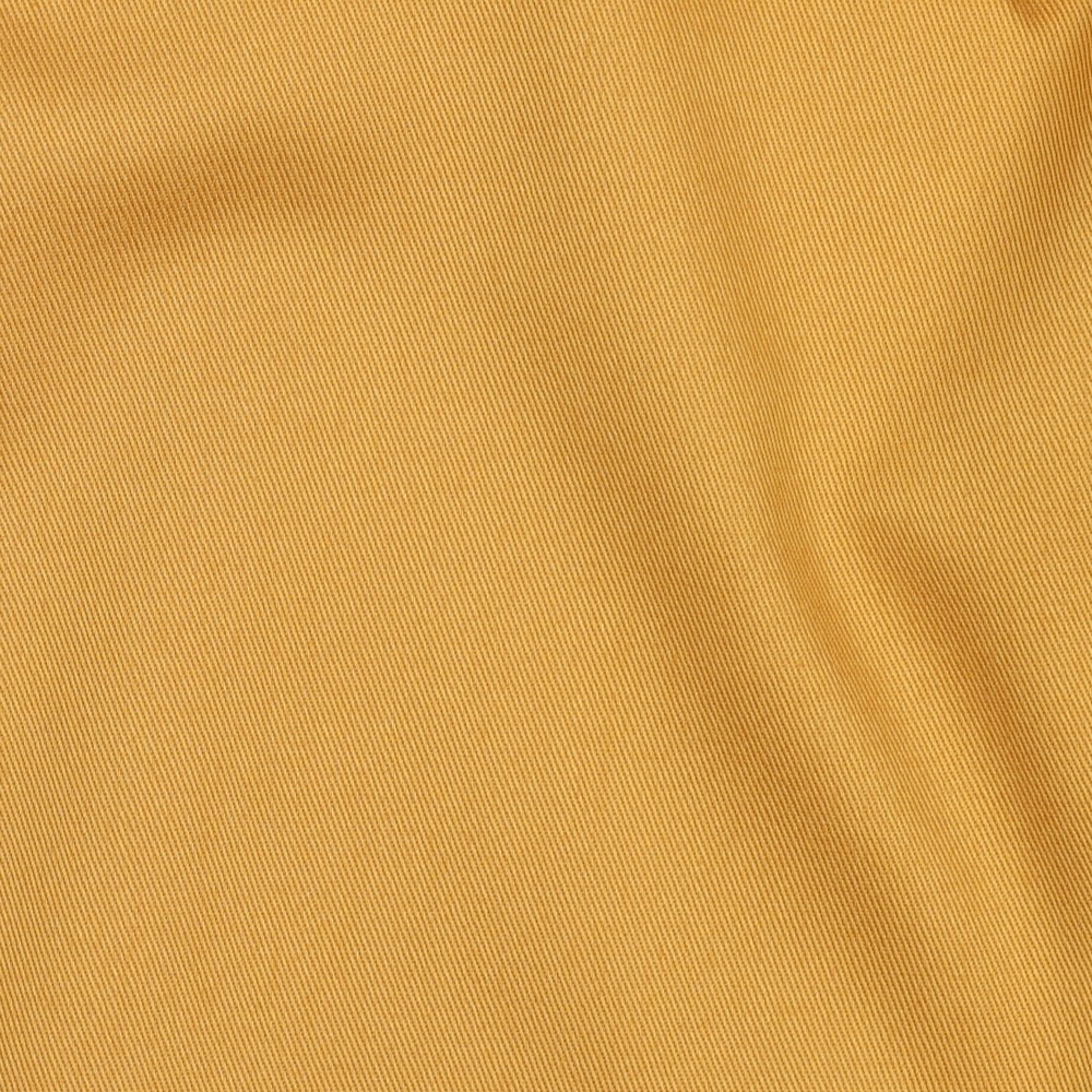 Image de Tissu serg&eacute; de coton - Ocre 1/2 m