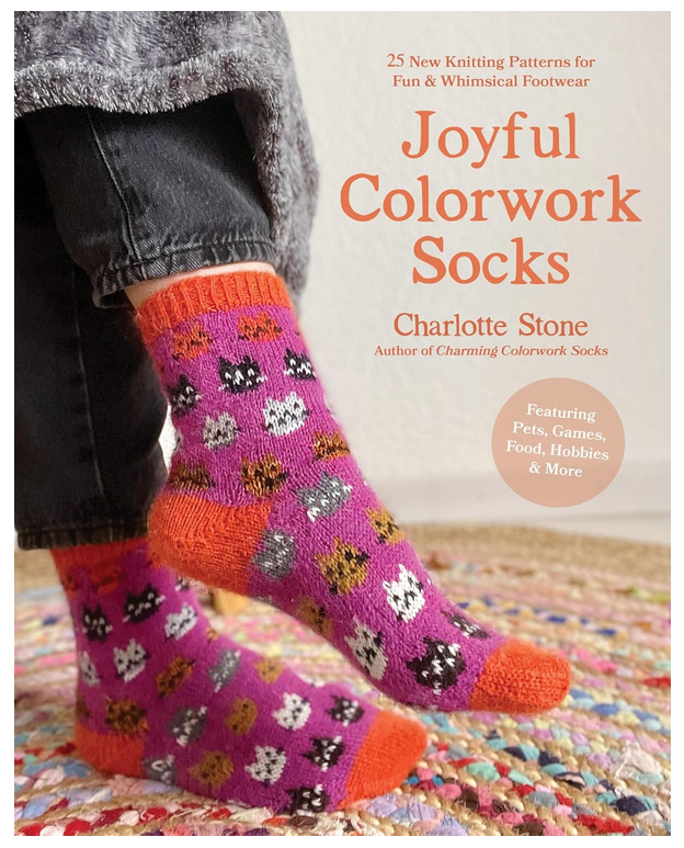 Image de Joyful Colorwork Socks - Charlotte Stone