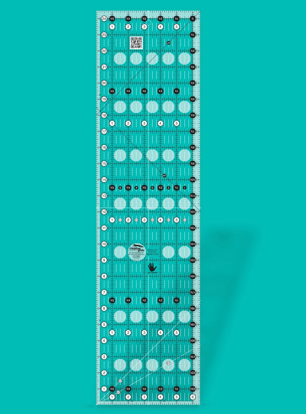Image de Creative Grids - Règle pour Courtepointe 6-1/2in x 24-1/2in Rectangle # CGR24