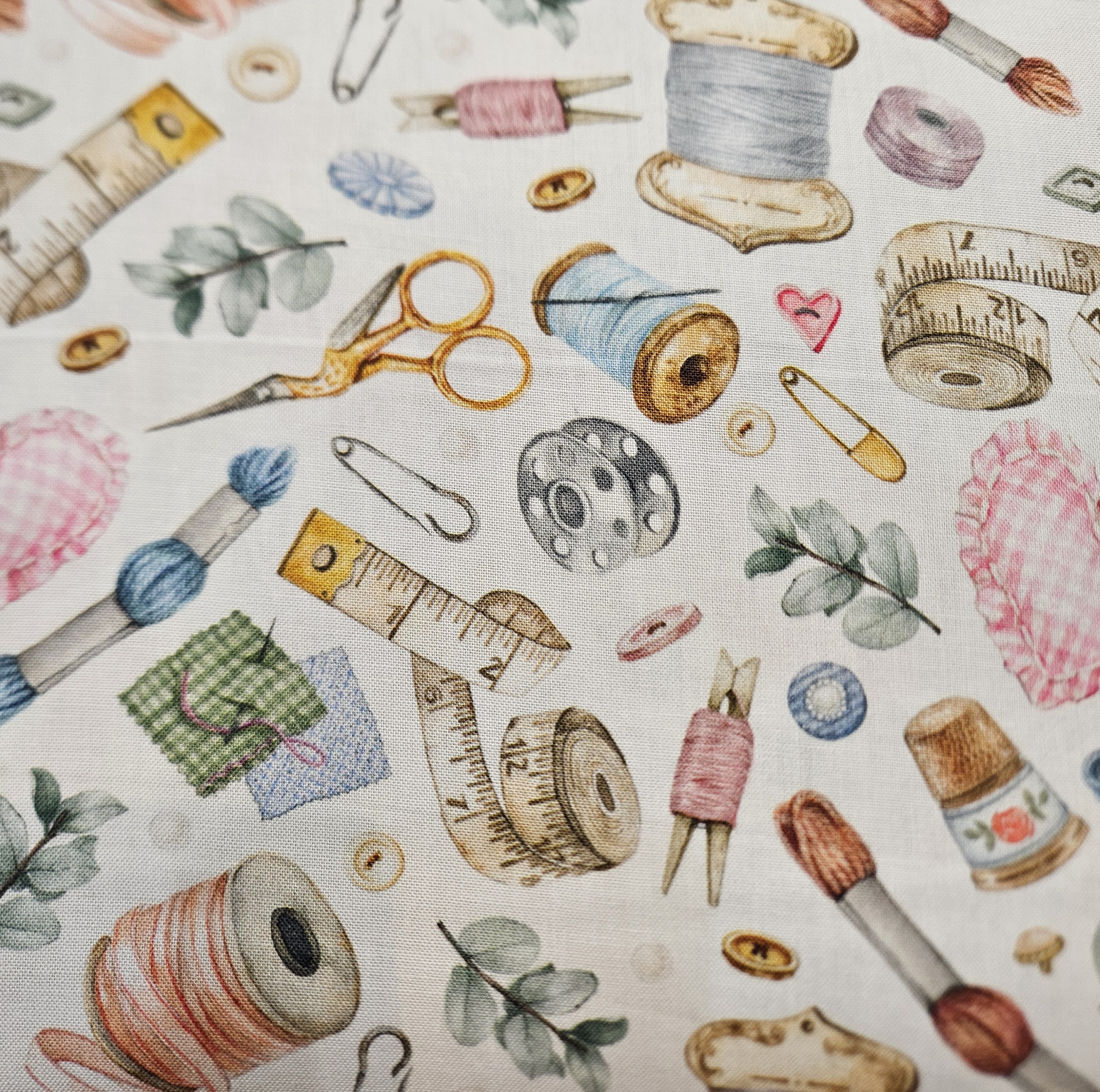Image de L'amour de la couture - Coton 1/2 m