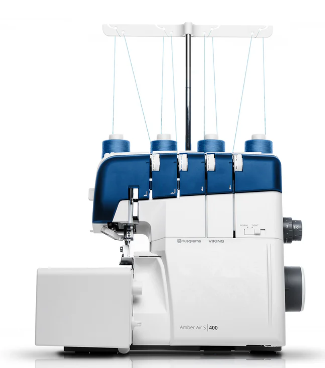 Image de Husqvarna Viking Surjeteuse à jet d'air 4/3/2 fils - Amber Air S400