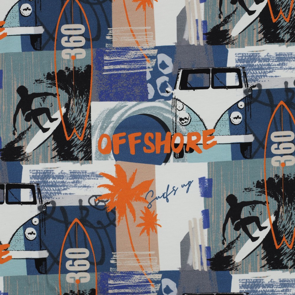 Image de Plage bleue - Jersey 1/2 m