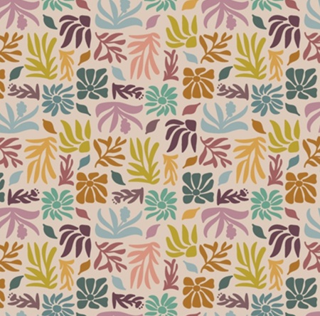 Image de GeoBloom de AGF - Carreaux Botaniques 1/2 m