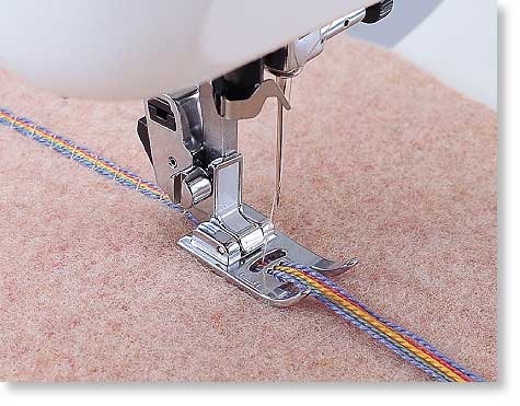 Image de BROTHER Pied guide 5 cordonnets 7mm (SA157)