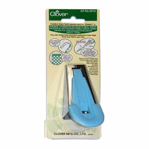 Image de CLOVER Outil pour faire des biais thermocollants thermocollants