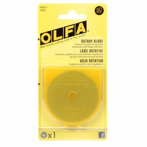 Image de OLFA RB60-1 Lame rotative en tungstène d'outils de 60mm